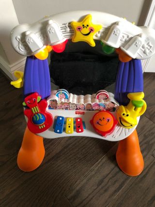 Fisher Price Little Superstar Sing - Along Stage Lights Music No Microphone Rattle