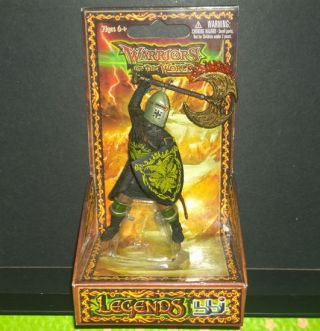 Bbi 1:18 Warriors Of The World Series: Knight With Axe Action Figure (nib)