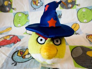 Angry Birds Plush Chuck Wizard 5 