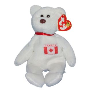 Ty Beanie Baby Maple - Mwmt (bear Canada Exclusive 1996)