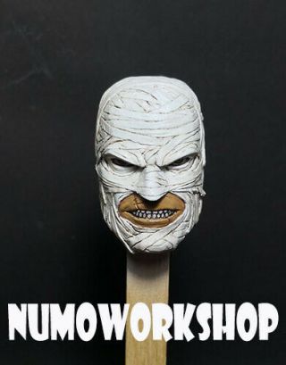 Painted Hush 1/6 Scale Custom Head For 12 " Body Figure By Numoworkshop