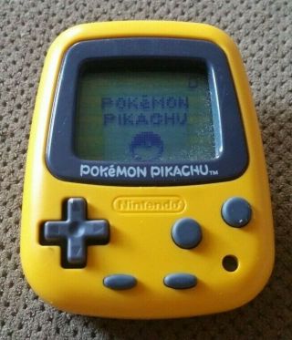 Nintendo Pokemon Pikachu Handheld Game Pedometer Virtual Pet