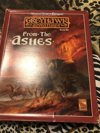 From The Ashes - 1064 - Advanced Dungeons & Dragons - Greyhawk Adventures - Tsr