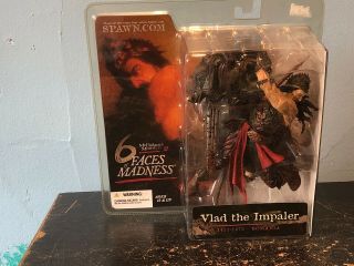 Mcfarlane 6 Faces Of Madness Vlad The Impaler Action Figure Monsters Series Iii