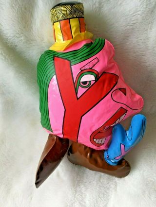 1971 Vintage Letter People Inflatable - Y - No Leaks Style Blow Up Toy