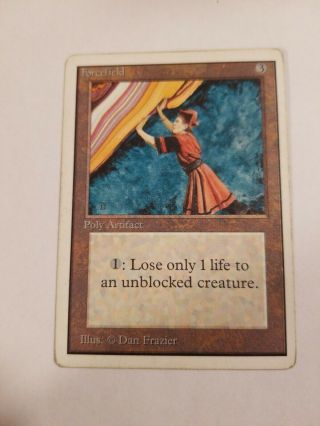 Mtg Unlimited Forcefield Magic The Gathering Played See Pictures