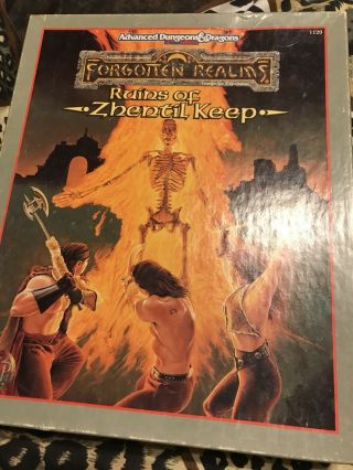 Advanced Dungeons And Dragons Boxed Set Ruins Of Zhentil Keep 1120