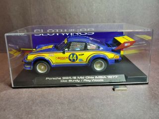 Fly Slotwings Porsche 934/5 Mid Ohio 1977 1/32nd Scale Slot Car Mib