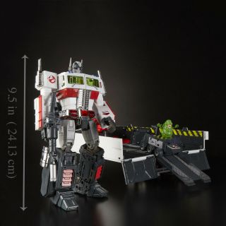 Sdcc 2019 Transformers Masterpiece Ghostbusters Optimus Prime Ecto - 35 Mp - 10g