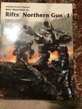 Rifts: Northern Gun 1 - Color Hardcover - - Printer Proof - - 10 Sig.  S