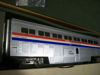 G Scale Great Trains Amtrak Baggage Coach 2201 - Box - C - 7 2