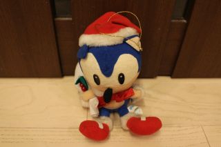 Sega Sonic The Hedgehog Japan Ufo Plush Doll Christmas Xmas 1992