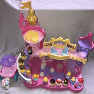 Fisher - Price Little People Disney Princess Musical Dancing Castle Plus More Xtra