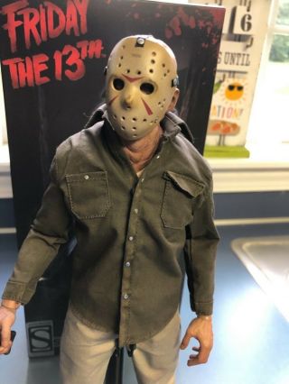 Friday the 13th Part 3 EXCLUSIVE Sideshow 2017 Rare Jason Voorhees Figure MIB 2