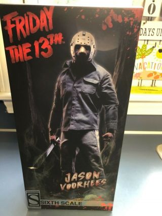 Friday the 13th Part 3 EXCLUSIVE Sideshow 2017 Rare Jason Voorhees Figure MIB 3