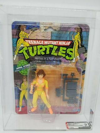 Teenage Mutant Ninja Turtles April O Neil Afa Graded 70 Ex,  No Press (1988)