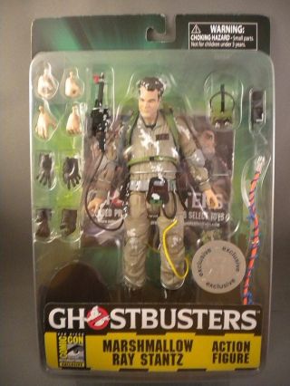 Diamond Select Ghostbusters Marshmallow Ray Stantz Sdcc Exclusive 7 " Figure