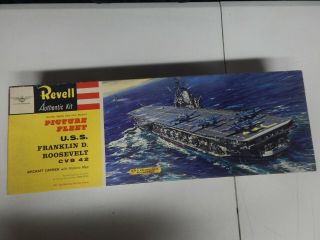 Revell U.  S.  S.  Franklin D.  Roosevelt Cvb 42 Aircraft Carrier Model Kit