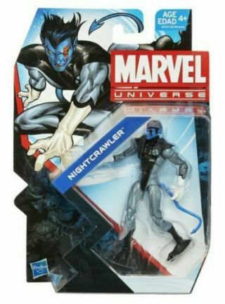 Marvel Universe 3.  75 " X - Force Nightcrawler Figure 028 Rare