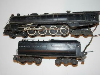 American Flyer 336 4 - 8 - 4 Steam Locomotive & Union Pacific Afl Tender