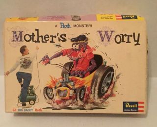 Vintage - Mothers Worry Model Kit - Revell 1963