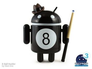 Android Mini Collectible Figure: Series 03 - 8 - Ball Hustler By Sket One