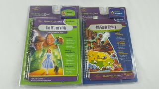 Leapfrog Quantum Leap Pad Learning System With 9 Book And Cartridges