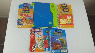 LeapFrog Quantum Leap Pad Learning System with 9 Book and Cartridges 5