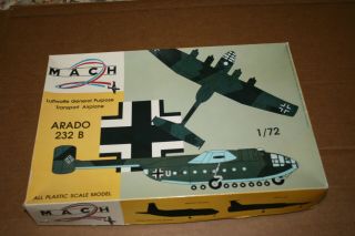 1/72 Mach 2 Models Arado Ar - 232 - Nr.  Gp.  004 With Ap Modely Vacform Canopy