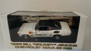 1968 Chevrolet Nova Ss 396 Bill Grumpy Jenkins Peach State 1:18 Scale