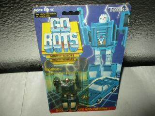 Tonka Gobots Stallion Enemy Robot Sports Car Go Bots