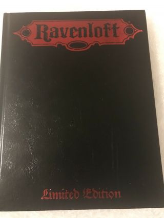 Sword & Sorcery Ravenloft D20 Ravenloft (limited Edition) Hc Book