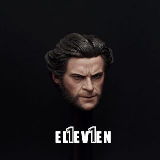 Eleven 1/6 Scale Wolverine Logan Hugh Jackman Head Sculpt with Cigar 3