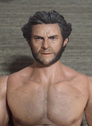 Eleven 1/6 Scale Wolverine Logan Hugh Jackman Head Sculpt with Cigar 8