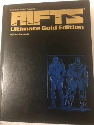 Palladium Rifts Rpg Ultimate Gold Edition Hb Book