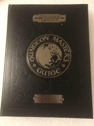 Dungeons & Dragons Dungeon Master Guide V.  3.  5 Core Rulebook Hardback Black Book