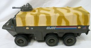 Vintage Hasbro Gi Joe Arah 1983 Apc Vehicle With Blueprint 100 Complete