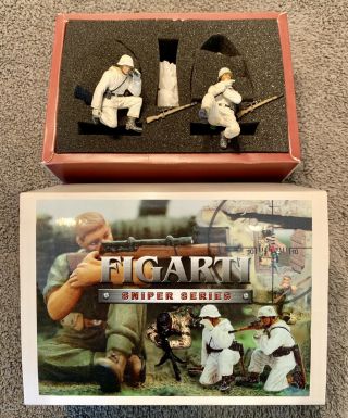 Figarti G2006 Ww Ii German Army Winter Snipers 1 Set.  2004 Release.