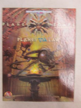 Advanced Dungeons & Dragons Plane Scape Campaign Planes Of Law Box Set