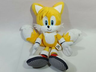 Sega Jazwares Sonic Hedgehog Miles Tails Prower Plush Toy 20th Anniversary 12 "