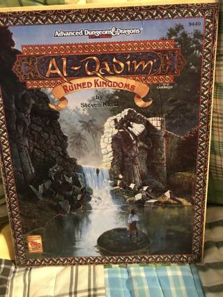 Ruined Kingdoms Boxed Set - Al - Qadim - Ad&d 2nd Ed.  - Complete