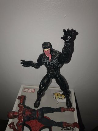 Marvel Legends Spider - Man 3 Movie Sandman Baf Series Venom 6” Action Figure 2007