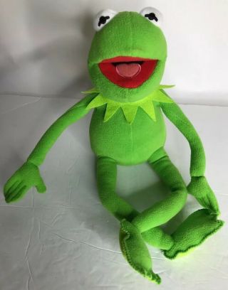 Kermit The Frog Plush Stuffed Disney Store 16 "