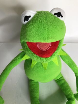 Kermit the Frog Plush Stuffed Disney Store 16 