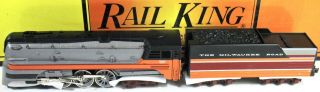 Milwaukee Road Hiawatha Hudson Locomotive MTH RAIL KING O Gauge 3