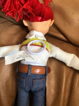 Disney Store Toy Story Pull String Talking JESSIE Doll with Hat - Andy 4