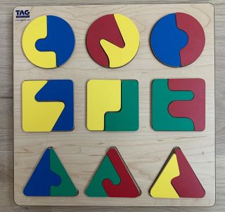 Tag Think & Grow Toys Puzzle Wooden