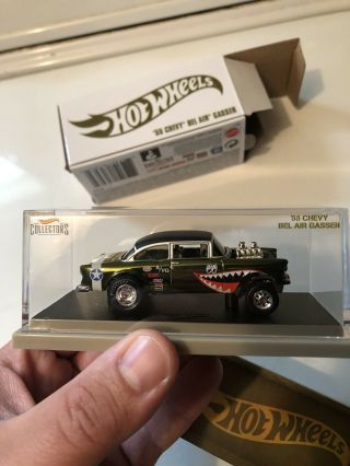 2019 Hot Wheels Rlc Exclusive Flying Tigers 55 Chevy Bel Air Gasser 1551/12000