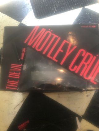 Nib Motley Crue Shout At The Devil Action Figures Deluxe Boxed Edition