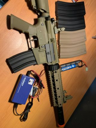 Matrix Sportsline M4 RIS Airsoft AEG Rifle w/ G2 Micro - Switch Gearbox & MORE 3